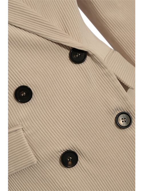 Giacca doppiopetto in velluto a coste D. Exterior | 619023LATT